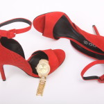 RED SANDALS…